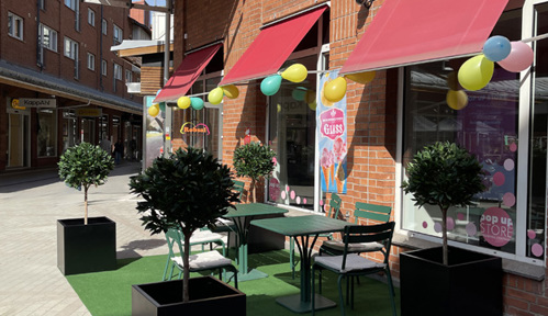 Pop up store Huddinge Centrum